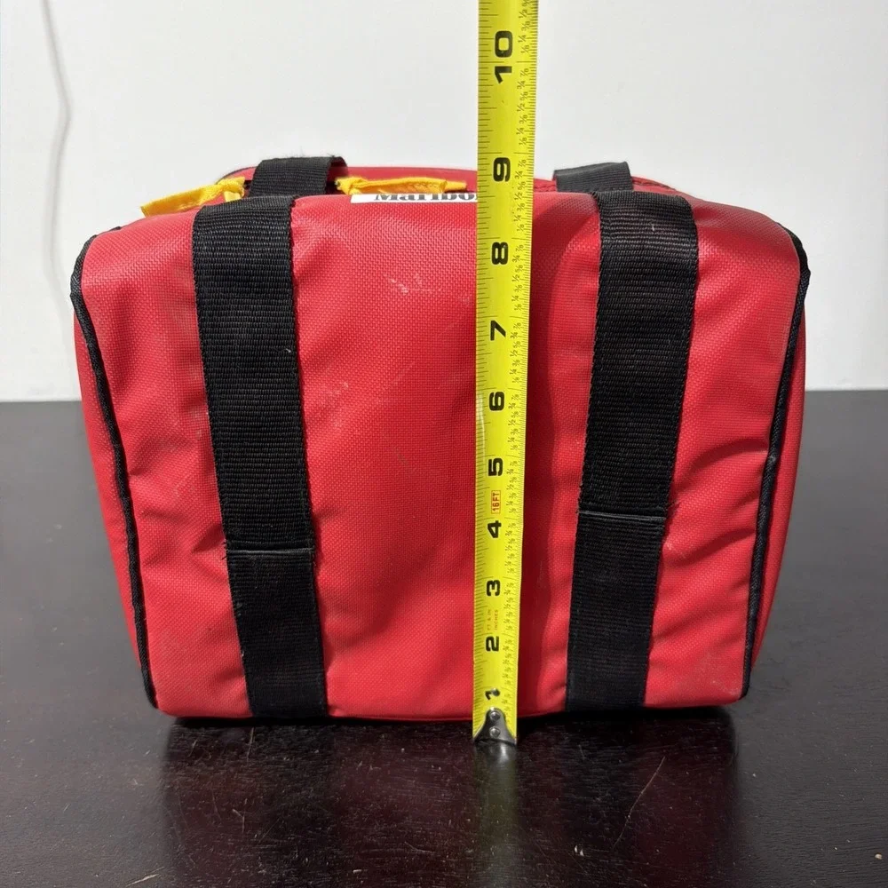 Vintage 1990s Marlboro Red Soft Sided Insulated Travel Cooler Lunch Bag